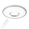 Sale Plafon LED z pilotem biały LEON 50 cm