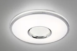 Sale Plafon LED z pilotem biały LEON 50 cm