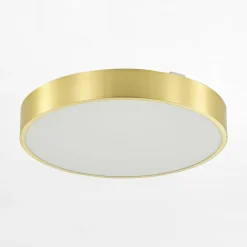 Zumaline Plafony|Wszystkie Lampy Sufitowe^Plafon LED złoty NADI 50 cm z pilotem