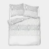Online inny Pościel bawełniana geometryczna biała HOME SATIN 220x200 cm
