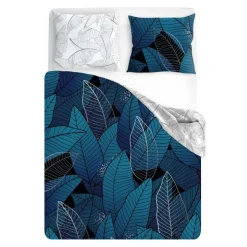 Faro Pościel bawełniana w liście NEW TRENDY 160x200 cm