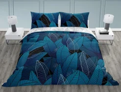 Faro Pościel bawełniana w liście NEW TRENDY 160x200 cm