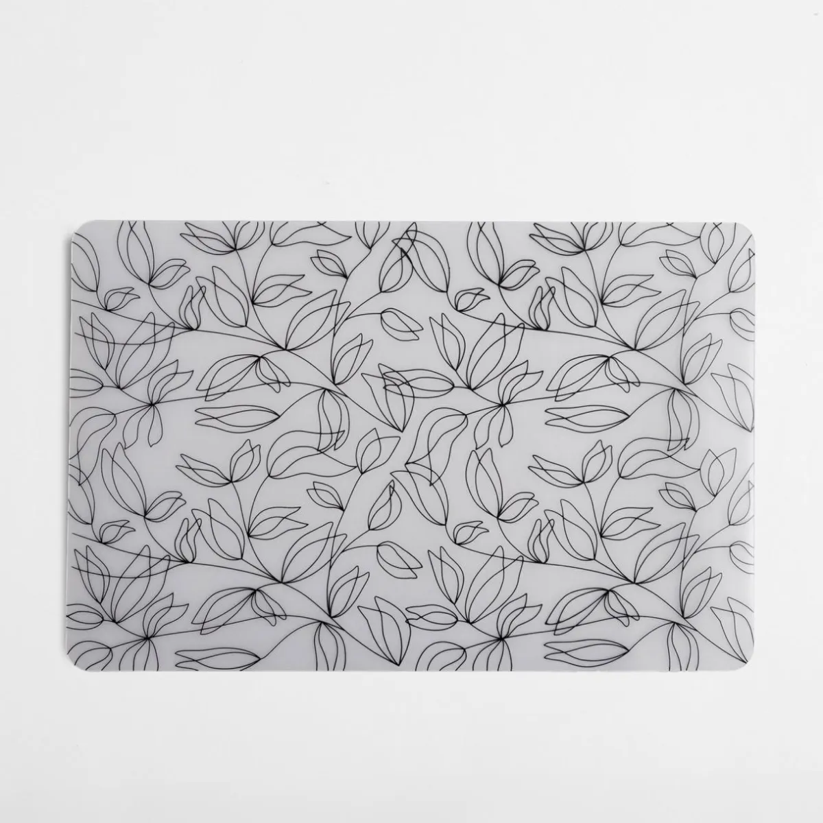 inny Podkładki Na Stół^Podkładka na stół w czarne kwiaty 43,5x28,5 cm