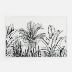 New inny Podkładka na stół z motywem palm 30x45 cm