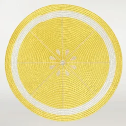 New inny Podkładka okrągła na stół CYTRYNA 38 cm