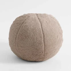 inny Poduszka dekoracyjna kula beżowa GLOBE 27 cm