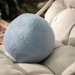 Best inny Poduszka dekoracyjna niebieska BALL 27 cm