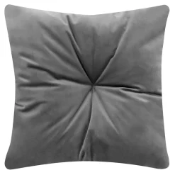Hot Poduszka dekoracyjna szara SQUARE 45x45 cm