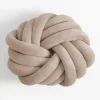 Sale inny Poduszka ozdobna węzeł beżowa TWISTY 30 cm
