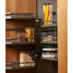 Outlet ROTHO Pojemnik do żywności wysoki LOFT czarny 1,5 l