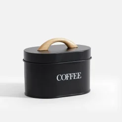 Hot Prima Cucina Pojemnik kuchenny na kawę czarny 15 cm