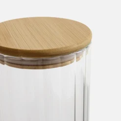 Discount inny Pojemnik kuchenny z bambusową pokrywką 1000 ml