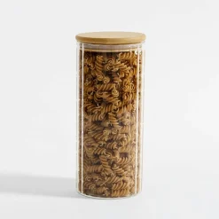 Discount inny Pojemnik kuchenny z bambusową pokrywką 1000 ml