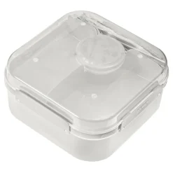 Dzieci Podróże|Jedzenie I Picie^Pojemnik lunchbox z przegródkami biały LIDO 1,6l