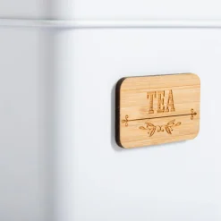 Discount inny Pojemnik na herbatę z bambusową tabliczką TEA