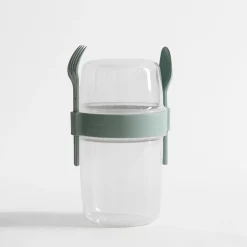 Online inny Pojemnik na lunch ze sztućcami, 1,1 l, MIX