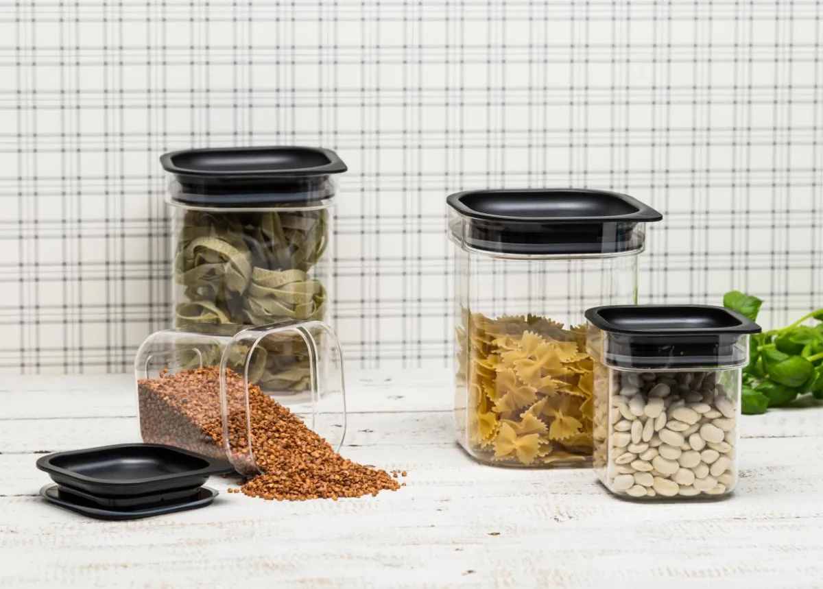 Pojemniki Na Żywność^Pojemnik na produkty sypkie HAMBURG 1,6 l