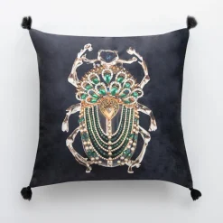Sale inny Poszewka dekoracyjna czarna JEWEL 45x45 cm