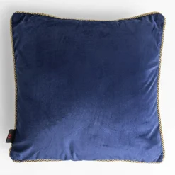 Estetica Poszewka dekoracyjna granatowa z ważką AURE 45x45 cm