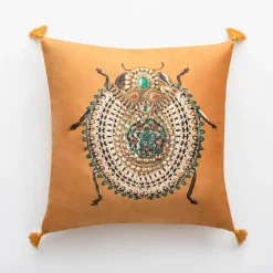 Hot inny Poszewka dekoracyjna pomarańczowa JEWEL 45x45 cm