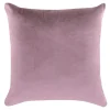 Discount Estetica Poszewka dekoracyjna różowa welurowa VELVIO 45x45 cm