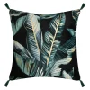 Sale Estetica Poszewka dekoracyjna w liście z frędzlami BANANA 45x45 cm