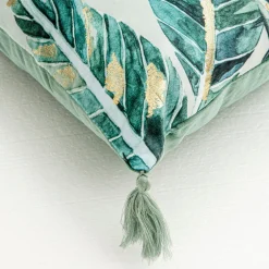 Discount Estetica Poszewka dekoracyjna w liście z chwostami PALM 45x45 cm