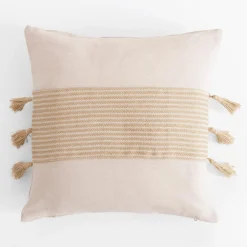 Discount inny Poszewka dekoracyjna w paski LESA 45x45 cm