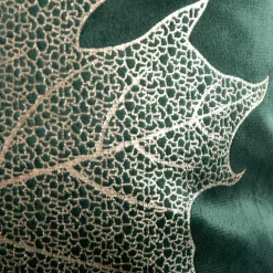 Sale inny Poszewka dekoracyjna w złoty liść zielona MAPLE 45x45 cm
