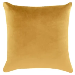 Estetica Poszewki I Poduszki Dekoracyjne^Poszewka dekoracyjna welurowa musztardowa VELVIO 45x45 cm