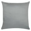 New Darymex Poszewka na jasiek satynowa srebrna 40x40 cm