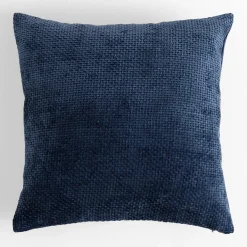 Discount inny Poszewka ozdobna ciemnoniebieska CARMON 45x45 cm