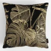 Clearance inny Poszewka w monstery czarna AMBRO 45x45 cm