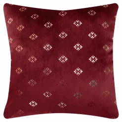 Estetica Poszewki I Poduszki Dekoracyjne^Poszewka w stylu glamour czerwona SUSA 45x45 cm