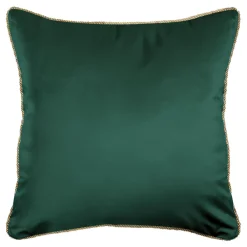 Estetica Poszewki I Poduszki Dekoracyjne^Poszewka welurowa ciemnozielona LILLE 45x45 cm