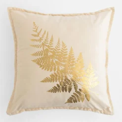 Best inny Poszewka welurowa kremowa RUNO 45x45 cm