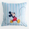 Dzieci inny Poduszki I Poszewki Dla Dzieci|Poszewki I Poduszki Dekoracyjne^Poszewka welurowa niebieska MICKEY DISNEY 40x40 cm