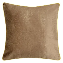 Sale Poszewka welurowa taupe ALASKA 45x45 cm