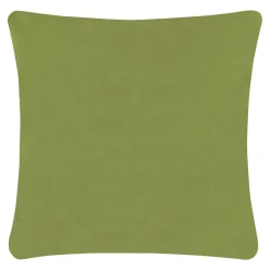 Clearance Estetica Poszewka welurowa z haftem zielona ANISE 45x45 cm