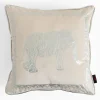 Discount inny Poszewka ze słoniem biała DAIRA 45x45 cm