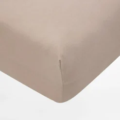 Darymex Prześcieradła^Prześcieradło beżowe JERSEY z gumką 70x140 cm