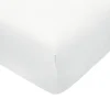 Darymex Prześcieradła^Prześcieradło JERSEY z gumką białe 70x140 cm