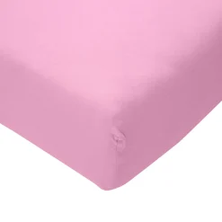 Darymex Prześcieradła^Prześcieradło JERSEY z gumką jasnoróżowe 70x140 cm