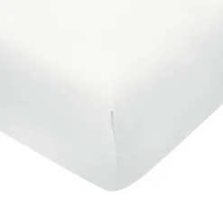 Clearance Darymex Prześcieradło JERSEY z gumką białe 60x120 cm