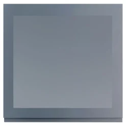 Qubik Fronty Przeszklone^Przeszklony front drzwi PIANO PLUS 60x59,6 szary stalowy mat