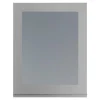 Qubik Fronty Przeszklone^Przeszklony front drzwi PIANO 60x76,5 szary mat