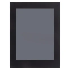 Qubik Fronty Przeszklone^Przeszklony front drzwi PIANO PLUS 60x59,6 czarny mat