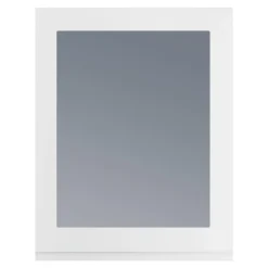 Best Qubik Przeszklony front drzwi PIANO 60x76,5 biały mat