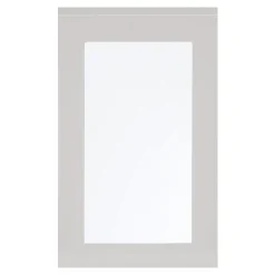 Qubik Fronty Przeszklone^Przeszklony front PIANTA 60x98 szary, wysoki połysk