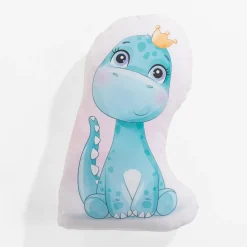 Dzieci inny Poduszki I Poszewki Dla Dzieci|Poszewki I Poduszki Dekoracyjne^Przytulanka DINO Z KORONĄ 33x35 cm